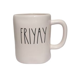 FRIYAY Rae Dunn Artisan Collection Ceramic Coffee Tea Mug 16oz NWOT